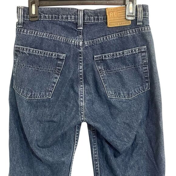 Polo Jean Co. Ralph Lauren Tattoo Flare Leg High Waist Woman Blue Jeans Sz 6 30” - Picture 4 of 9